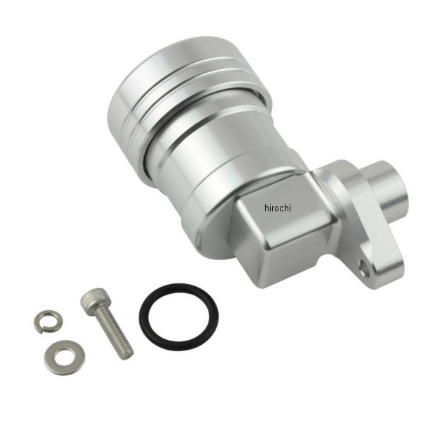 500057-13 ポッシュ POSH ビレットリアマスタータンクタイプ2 ストレート NSR50 シルバー