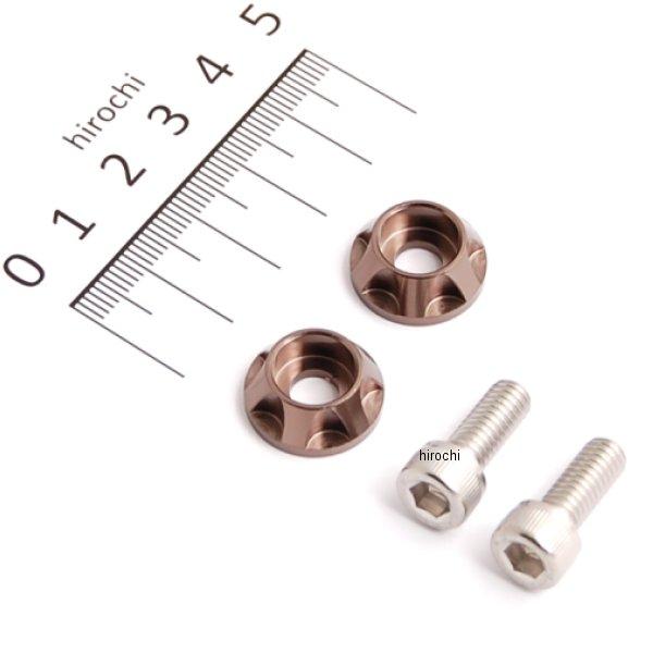 500095-11 ポッシュ POSH ナンバープレートホルダーセット NASAタイプ 2個入り チタン