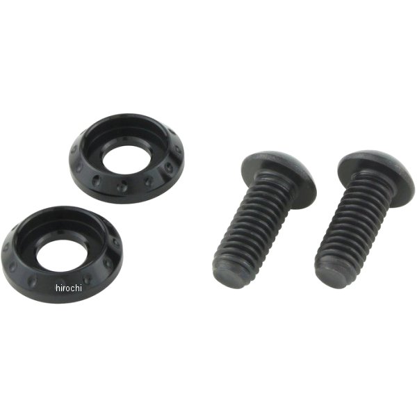 500096-06 ポッシュ POSH マシンドライセンスプレートホルダーセット ブラック