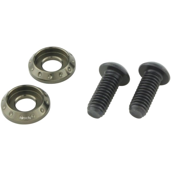 500096-11 ポッシュ POSH マシンドライセンスプレートホルダーセット チタン