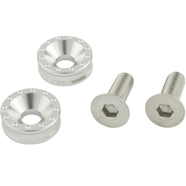 500097-03 ポッシュ POSH ビレットライセンスプレートホルダーセット シルバー