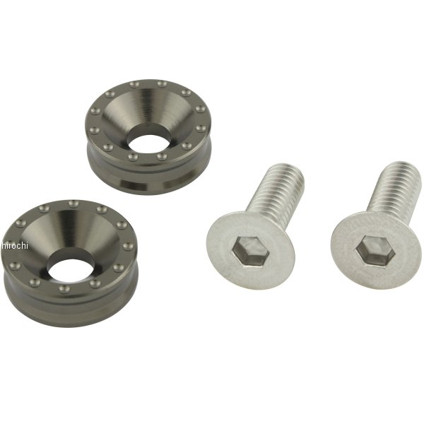 500097-11 ポッシュ POSH ビレットライセンスプレートホルダーセット チタン