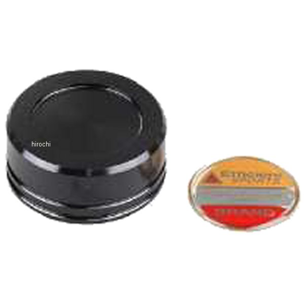 500153-06 ポッシュ POSH マスターシリンダーキャップ 35mm ホンダ、ヤマハ、カワサキ 黒