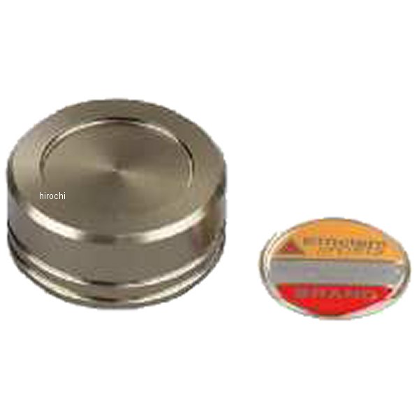 500153-11 ポッシュ POSH マスターシリンダーキャップ 35mm ホンダ、ヤマハ、カワサキ チタン