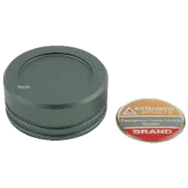 500153-29 ポッシュ POSH マスターシリンダーキャップ 35mm ホンダ、ヤマハ、カワサキ マットグレー