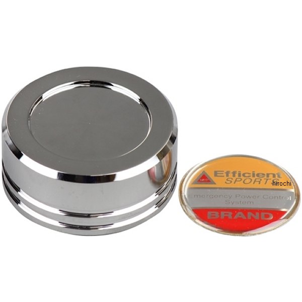 500154 ポッシュ POSH クラッチマスターシリンダーキャップ ホンダ、ヤマハ、カワサキ クローム