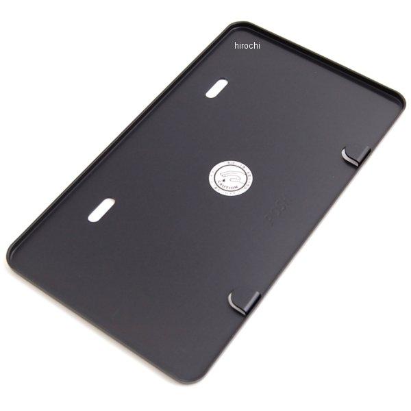 500191-06 ポッシュ POSH ライセンスプレート 250cc- Lサイズ アルミ 黒