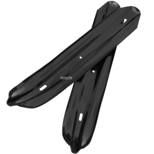 501-402 スノースタッフ Sno Stuff スキー スキン Ski-Doo 黒 (左右ペア)