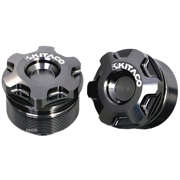 502-1001090 キタコ フロントフォークトップボルトセット ホンダタイプ1 モンキー125、グロム ガンメタ