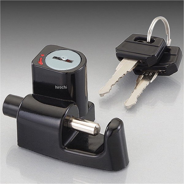 503-0600200 キタコ ヘルメットロック タイプ3 黒