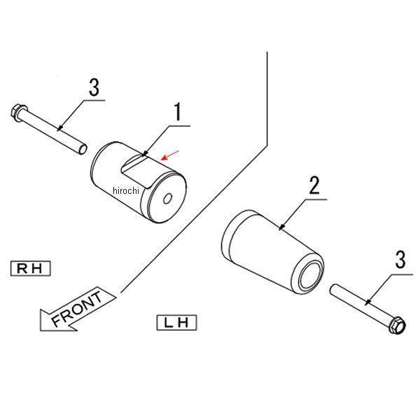 50360-31166-80 モリワキ パッドブラック NTC 80MMXM10