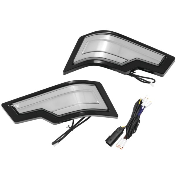 2955 クリアキン Kuryakyn TRACER ツアーパック リアライト 14年-22年 ハーレー ツーリング 黒