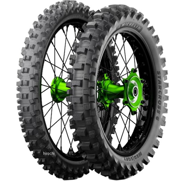 506348 ミシュラン MICHELIN スタークロス6 ミディアム ソフト 120/80-19 M/C 63M TT リア