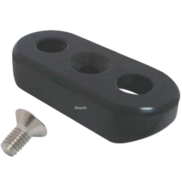 5100-5996 ガッツクローム スイッチボックス 2つ穴 1インチ用 黒