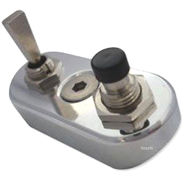 5100-6001 ガッツクローム スイッチボックスASSY 2穴 キャンセラ対応 クローム