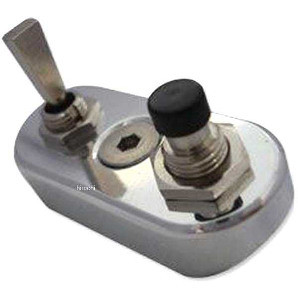 5100-6004 ガッツクローム スイッチボックスASSY 2穴 クローム