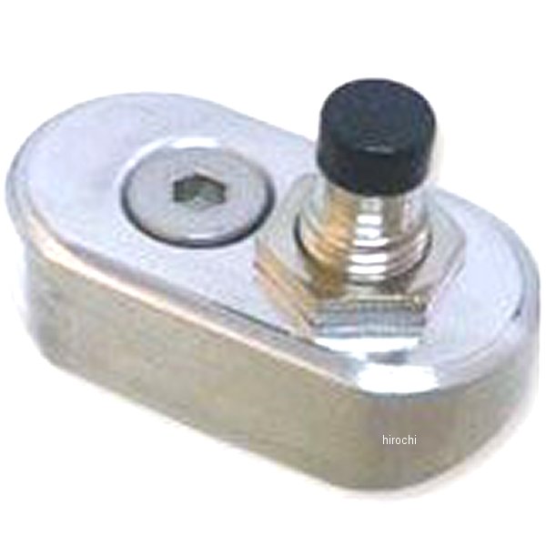 5100-6007 ガッツクローム スイッチボックスASSY 1穴 プッシュキャンセル式 クローム