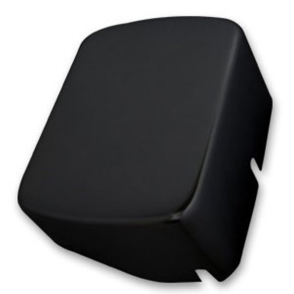 5101-0003pc ガッツクローム 65-99年FL/FLST ブラックコイルカバープレーン