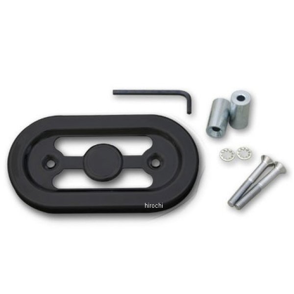 5101-0012pc ガッツクローム 91-03年ダイナブラックレギュレーターカバー