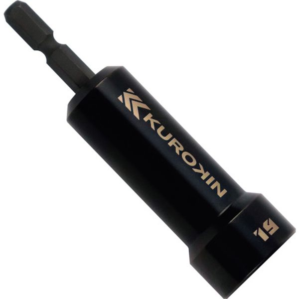 51219BG 333-4935 フジ矢(株) フジ矢 セミロングソケット(黒金)