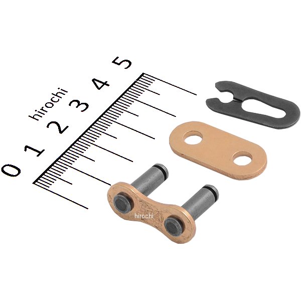 4525516908085 DID 大同工業 チェーン 520ERS3 レース用 ERシリーズ クリップジョイント ゴールド