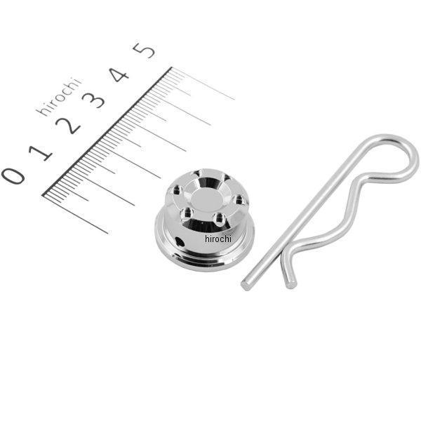 523-1123720 キタコ ピボットキャップ メッキ アルミ製 βピン付属 1個売り モンキー モンキーFI ゴリラ