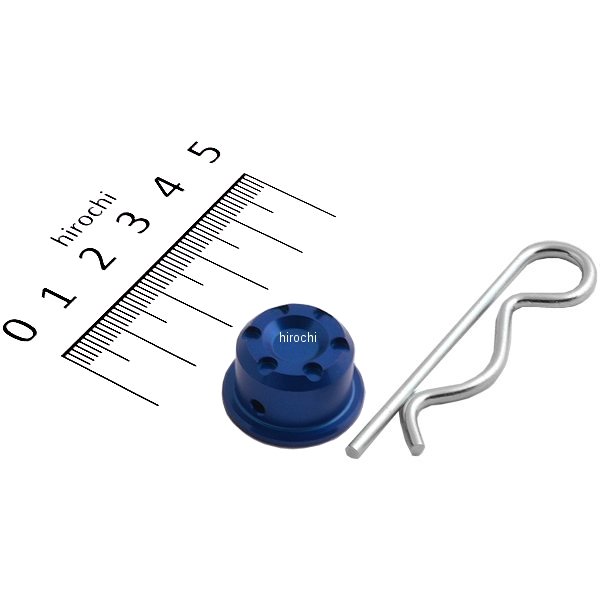 523-1123740 キタコ ピボットキャップ ブルー モンキー ゴリラ