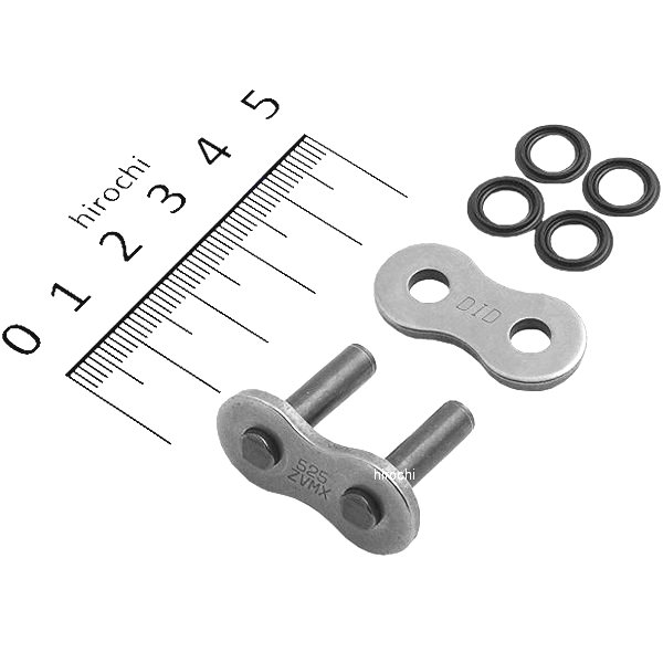 4525516339971 DID 大同工業 チェーン 525ZVM-X シリーズ カシメジョイント スチール