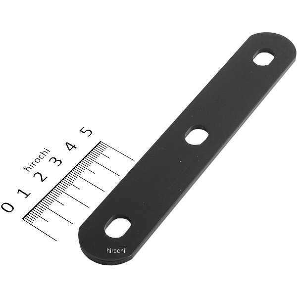 529-0300023 キタコ アルミステー 25-02型/3mm厚 ブラックアルマイト