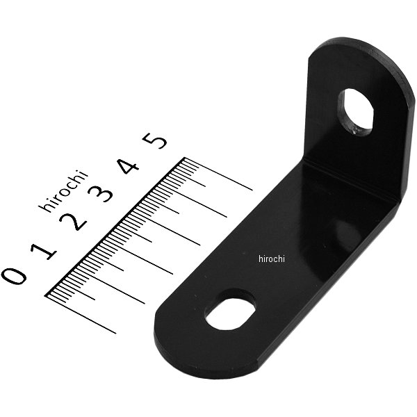 529-0300043 キタコ アルミステー 25-04型/3mm厚 ブラックアルマイト