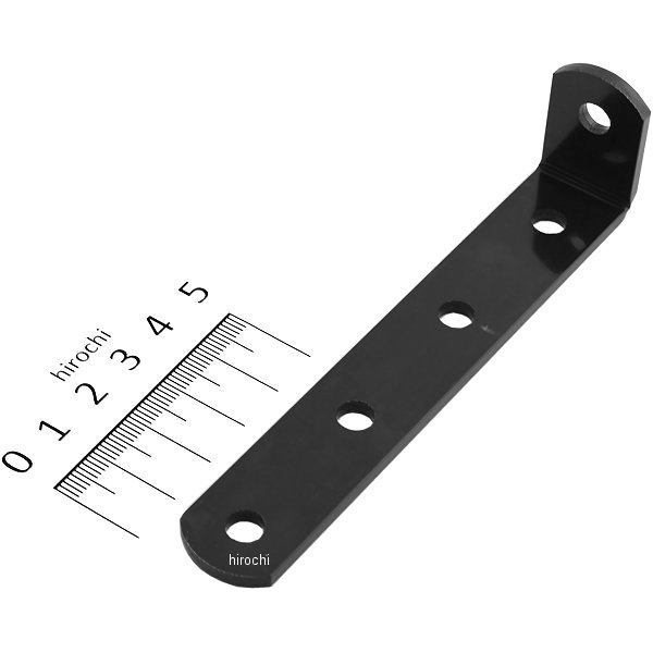 529-0301033 キタコ アルミステー 20-03型/3mm厚 ブラックアルマイト