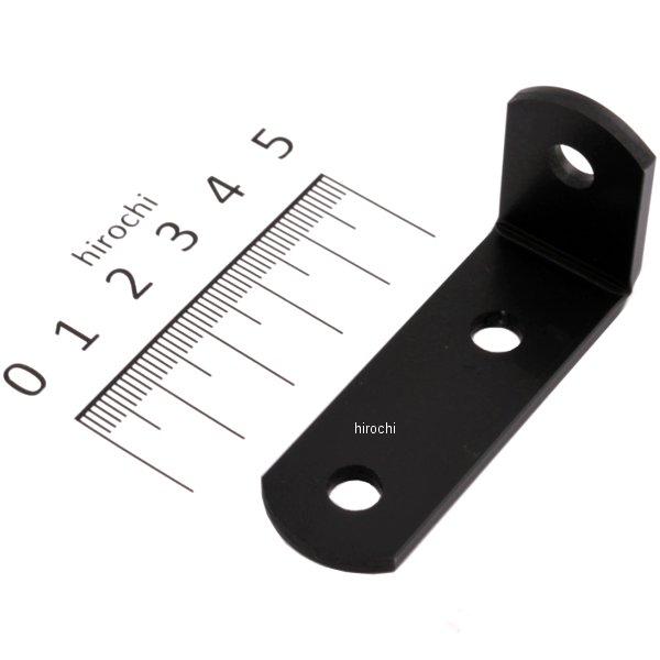 529-0301043 キタコ アルミステー 20-04型/3mm厚 ブラックアルマイト