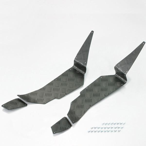 538-0411010 キタコ アルミステップボード (ブラック) ・シグナスX(FI車)