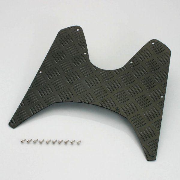 538-1427010 キタコ ステップボード ブラックアルマイト Dio110