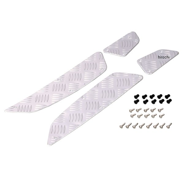 538-1490060 キタコ ステップボード PCX125、PCX160 シルバー