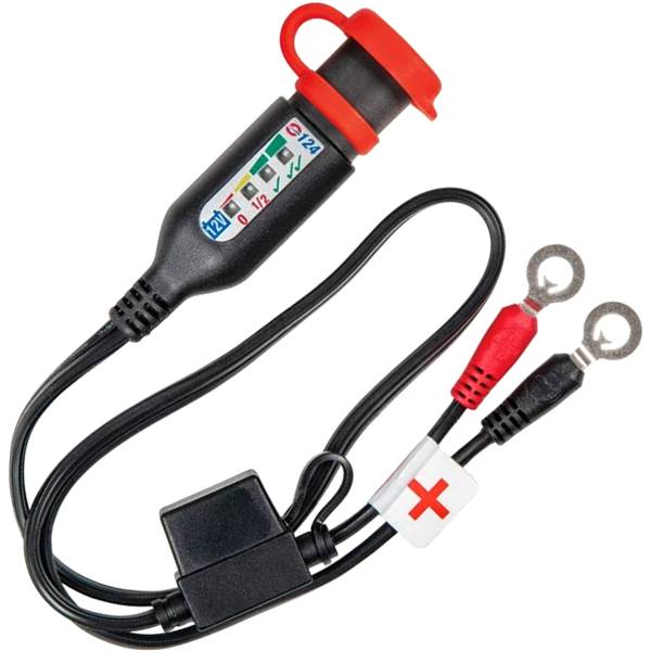 O-124 テックメイト TecMate バッテリーモニター 12V鉛用 M6/8丸端子