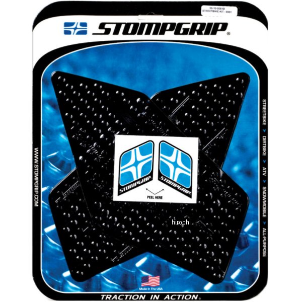 55-10-0061B ストンプグリップ STOMPGRIP タンク グリップ ボルケーノ 12年-14年 KTM デューク 690 黒