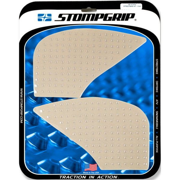 55-10-0141C ストンプグリップ STOMPGRIP タンク グリップ ボルケーノ 16年-17年 タイガーエクスプローラー クリア
