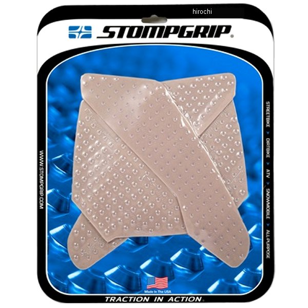 55-10-0142C ストンプグリップ STOMPGRIP トラクションパッド タンクキット 17年-19年 CBR1000RR クリア