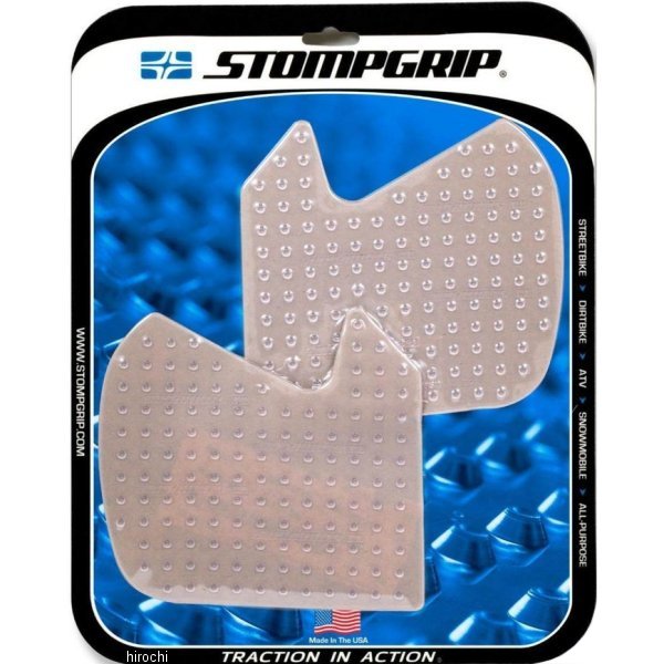 55-10-0154C ストンプグリップ STOMPGRIP トラクションパッドタンクキット 17年-19年 BMW G310R クリア