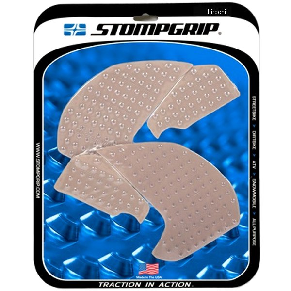 55-10-0157C ストンプグリップ STOMPGRIP トラクションパッド タンクキット 18年-20年 MT-07 クリア