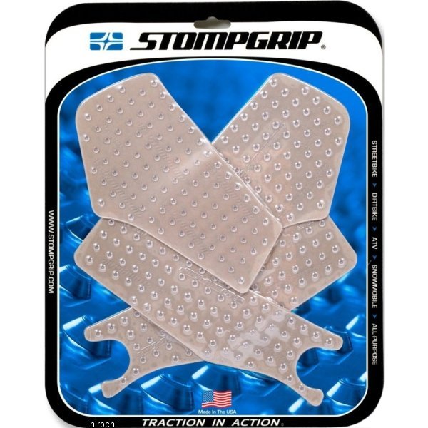 55-10-0158C ストンプグリップ STOMPGRIP トラクションパッドタンクキット 17年-20年 CRF250L RALLY クリア