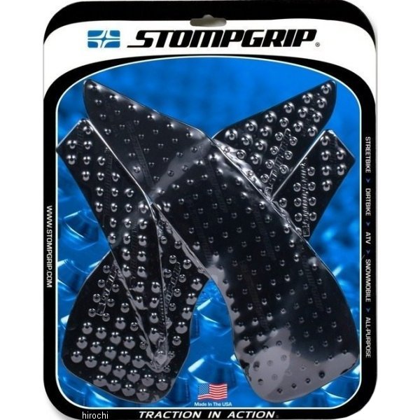 55-10-0166B ストンプグリップ STOMPGRIP トラクションパッドタンクキット 19年 ドゥカティ HYPERMOTARD 950 黒