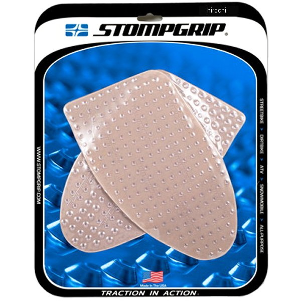 55-10-0179C ストンプグリップ STOMPGRIP トラクションパッド タンクキット 22年 ハヤブサ クリア