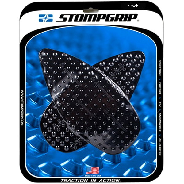 55-10-0181B ストンプグリップ STOMPGRIP トラクションパッド タンクキット 20年-22年 RS660 黒