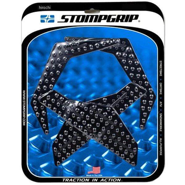 55-10-0187B ストンプグリップ STOMPGRIP トラクションパッドタンクキット ボルケーノ 19年以降 KATANA 黒