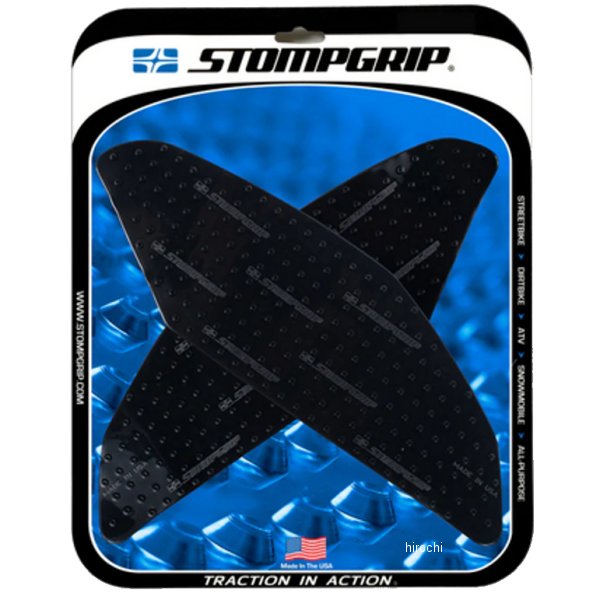 55-10-0188B ストンプグリップ STOMPGRIP トラクションタンクパッドキット 22年 GSX-S1000/GT 黒