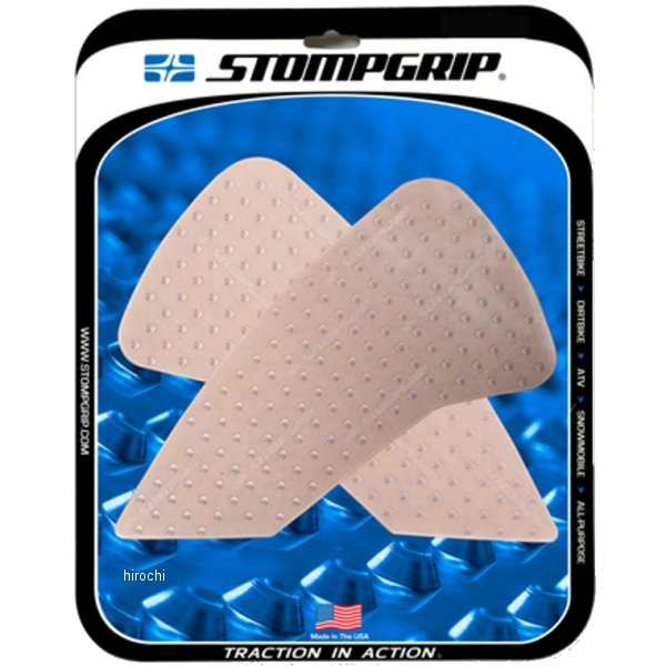 55-10-0189C ストンプグリップ STOMPGRIP トラクションタンクパッドキット 21年-22年 アフリカツイン ADSP クリア
