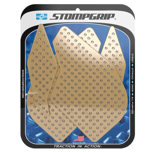 55-10-0211C ストンプグリップ STOMPGRIP トラクションパッドタンクキット 24年-25年 CBR600RR クリア