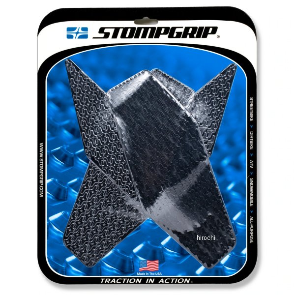 55-14-0010B ストンプグリップ STOMPGRIP  トラクションパッドタンクキット 08年-16年 YZF-R6 黒
